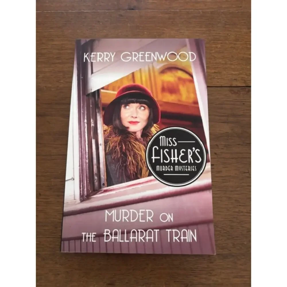 Miss Fisher Murder Mysteries Books 1-3 Kerry Greenwood Paperback Set
